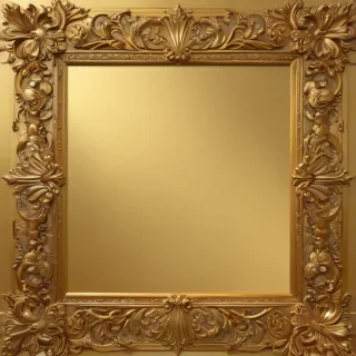 golden border