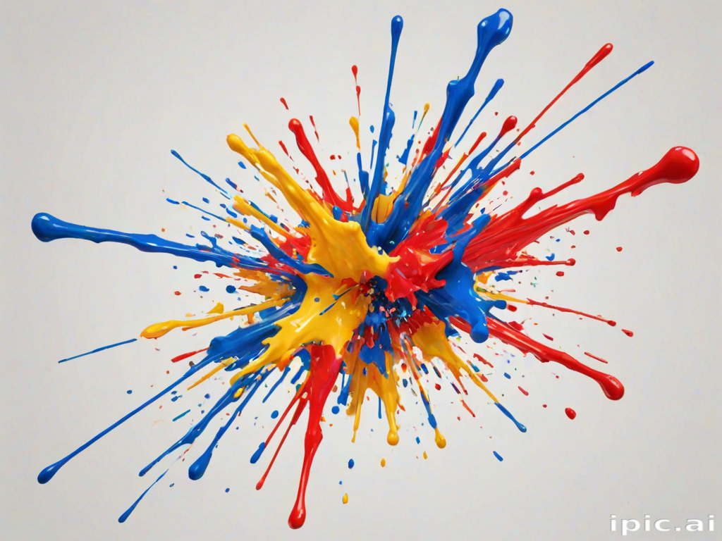 paint splatter transparent