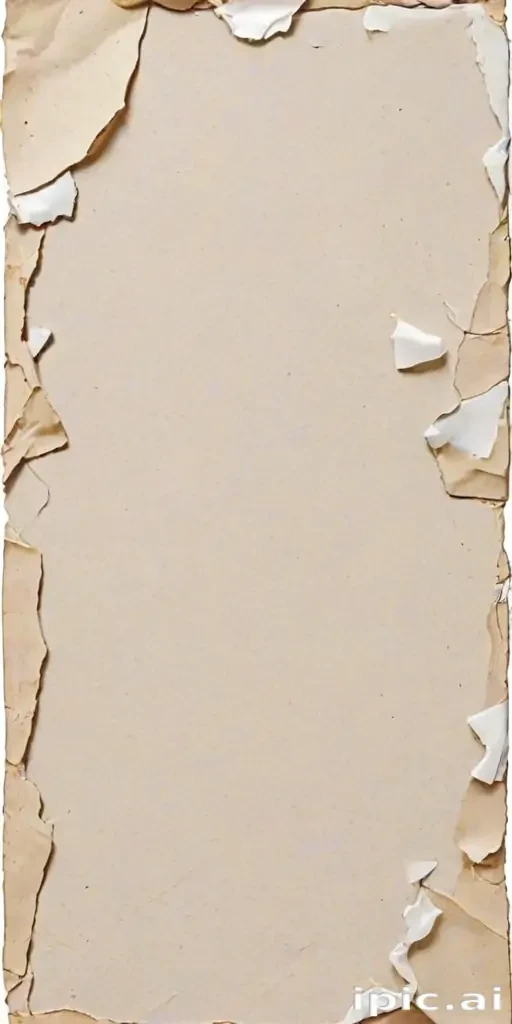 torn paper transparent