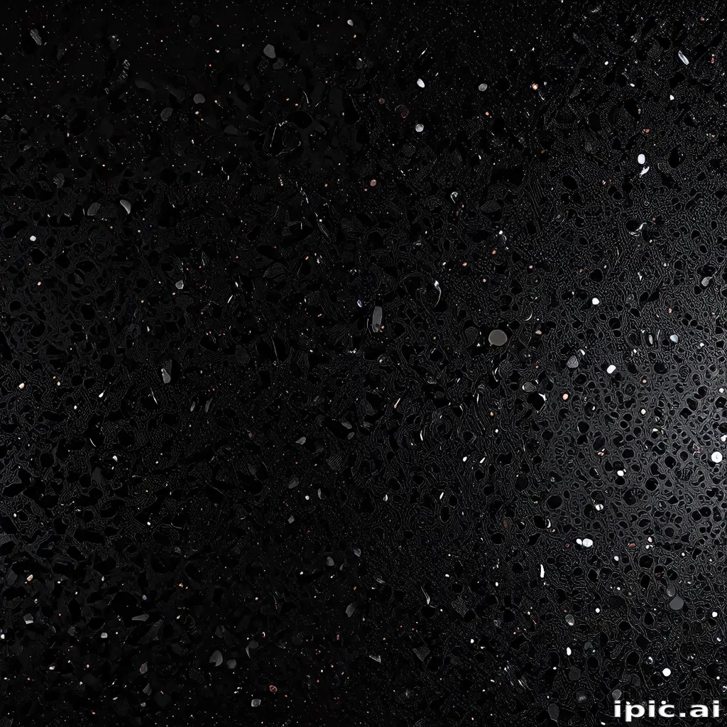 glitter on black background