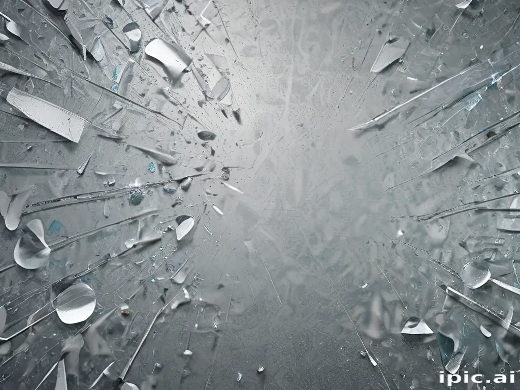 wallpaper broken glass