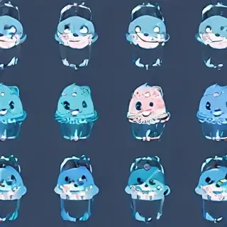 cute aesthetic wallpapers blue