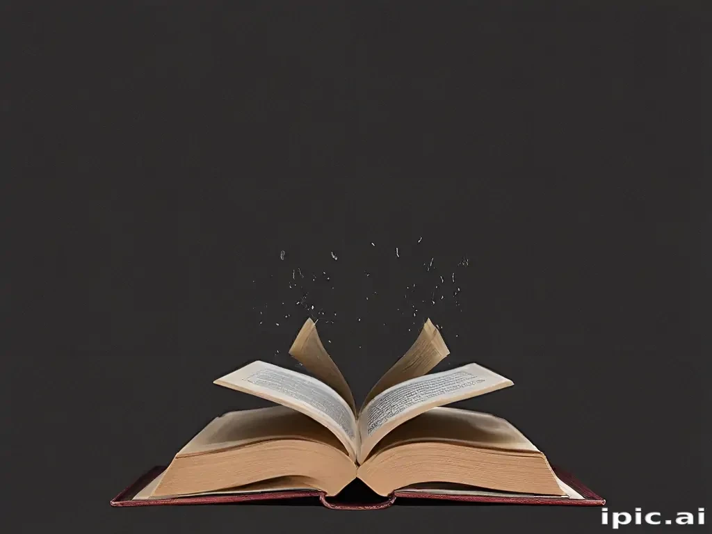 book transparent background