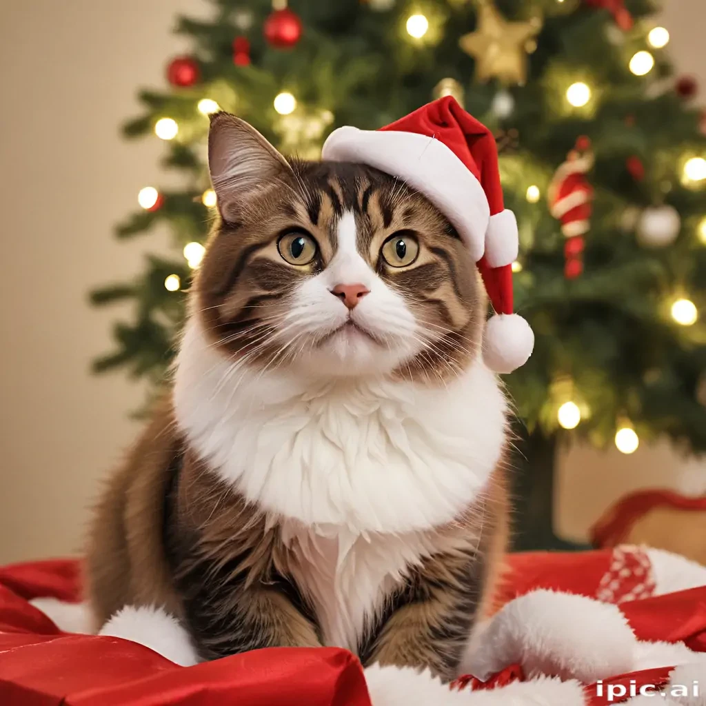 merry christmas cats images