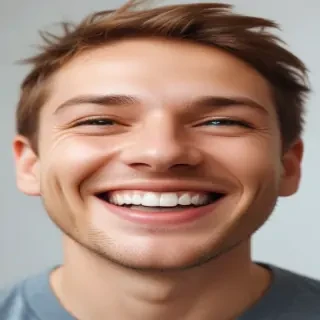 smiling face transparent