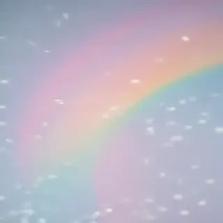 pastel rainbow