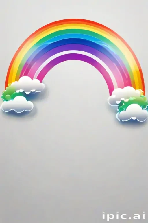 rainbow transparent background