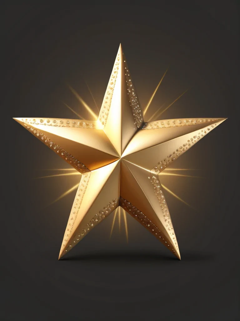 golden star png