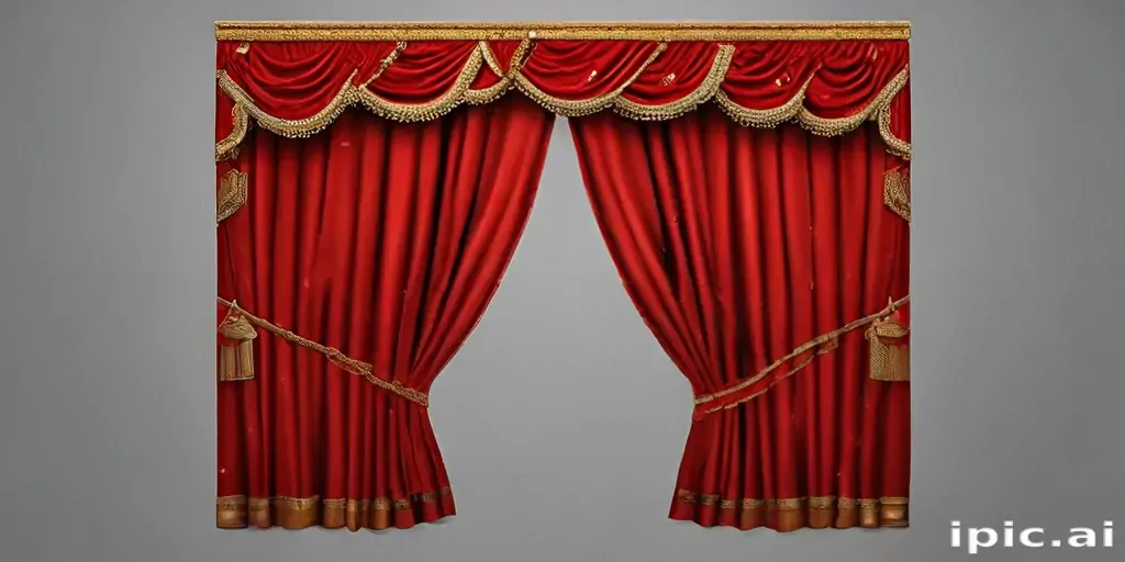 red curtain png