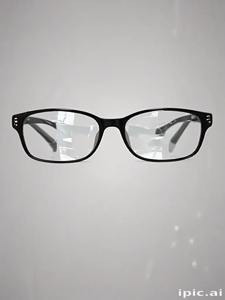broken glasses png