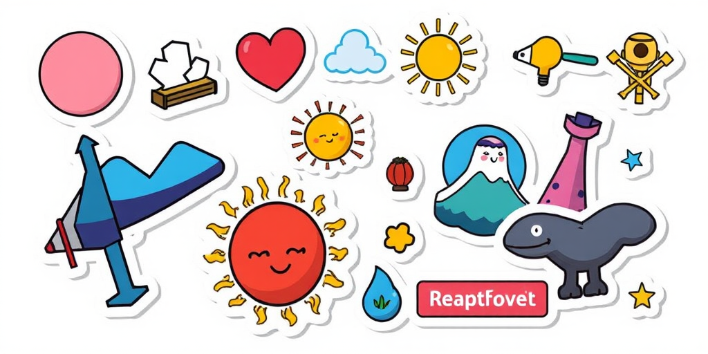 clipart of stickers