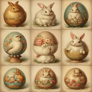 easter vintage images