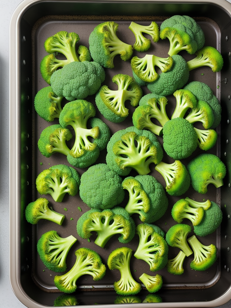 how to cook frozen broccoli in oven