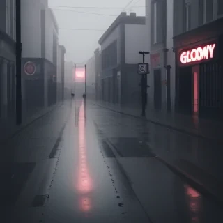 gloomy