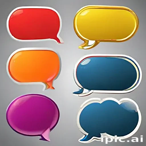 speech bubble clip art