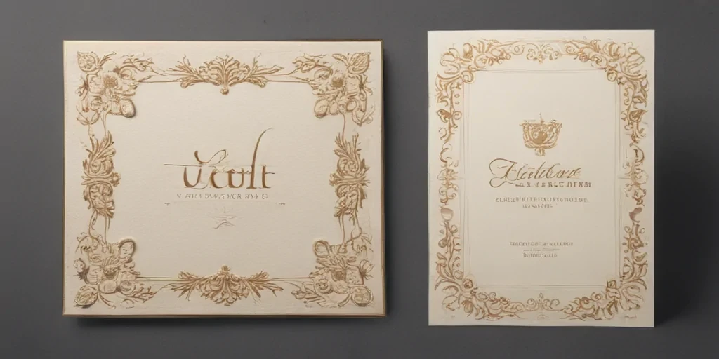greeting card mockup