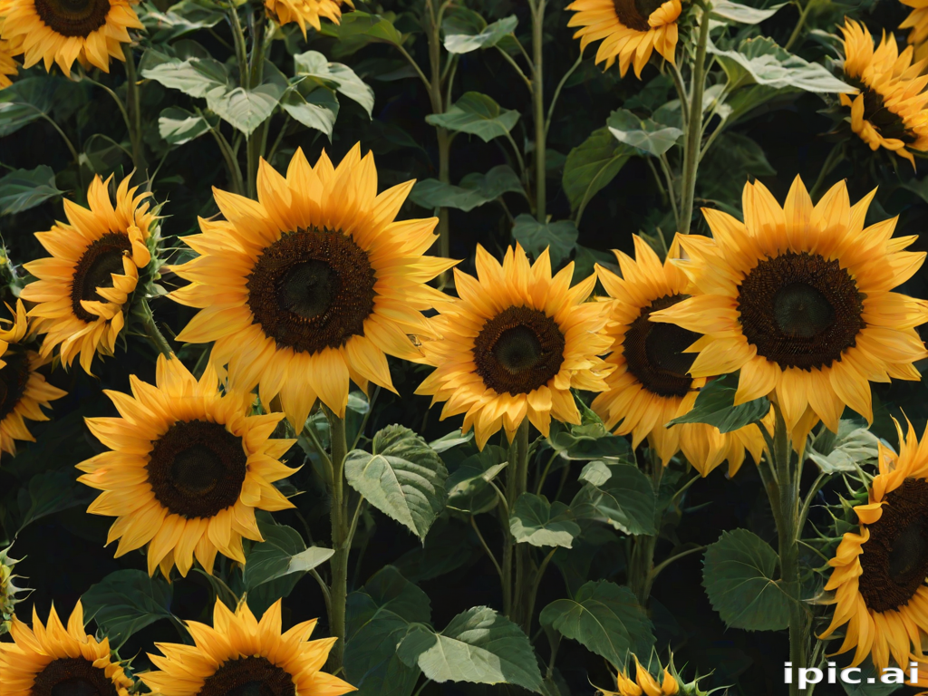 sunflowers aesthetic