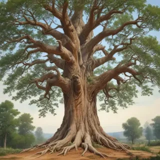 tree drawing images
