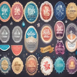 clipart of stickers