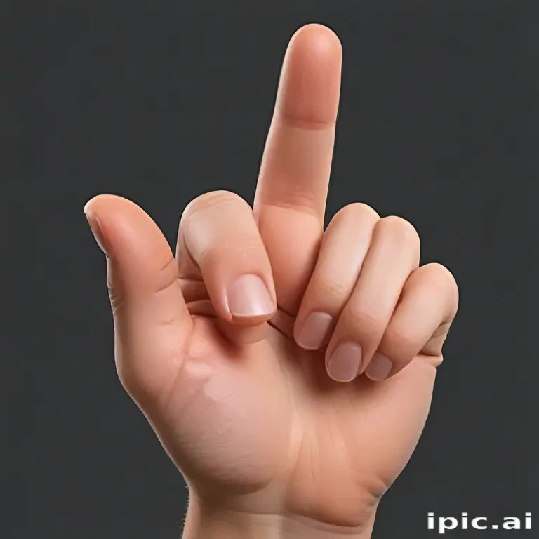 pointing finger png
