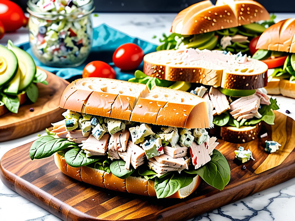 what to serve with chicken salad sandwiches