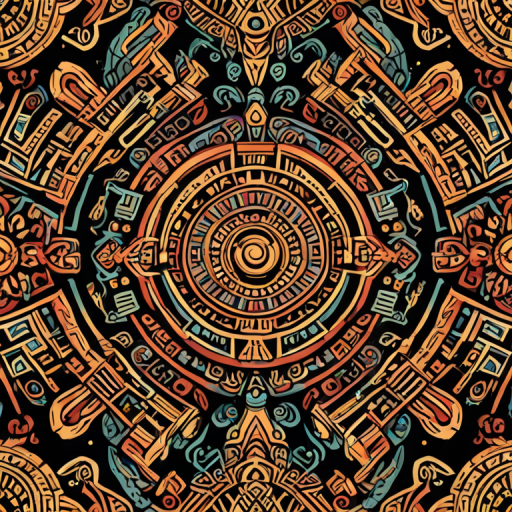 aztec pattern png
