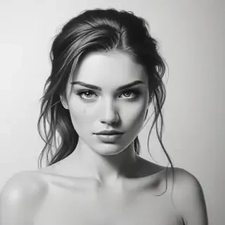 drawings black and white