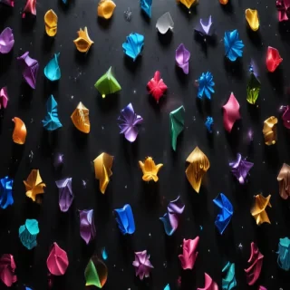 sparkling black background