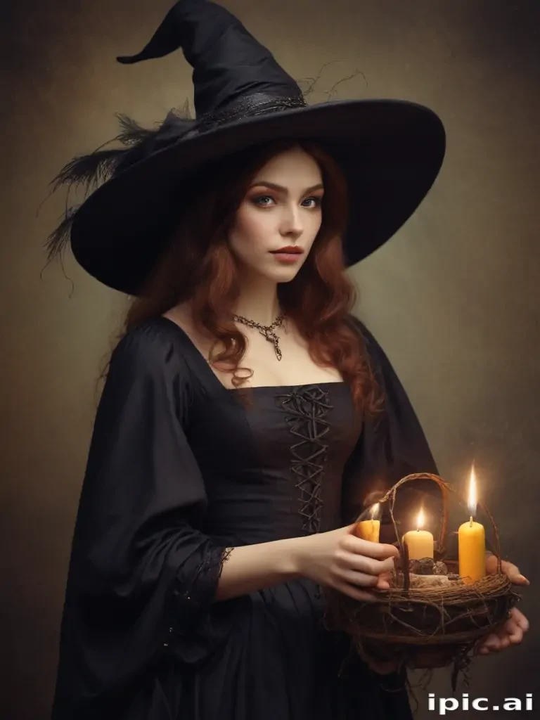 vintage witch images