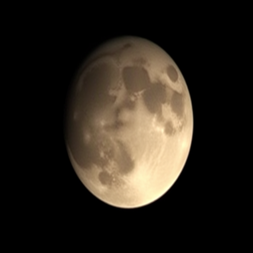 transparent moon