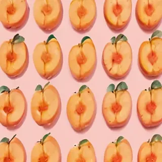 peach background aesthetic
