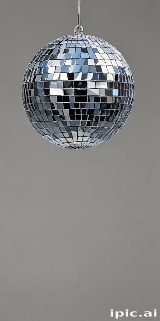 transparent background disco ball png