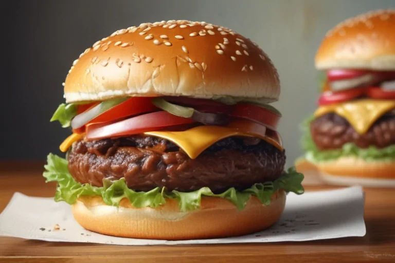 hamburger drawing