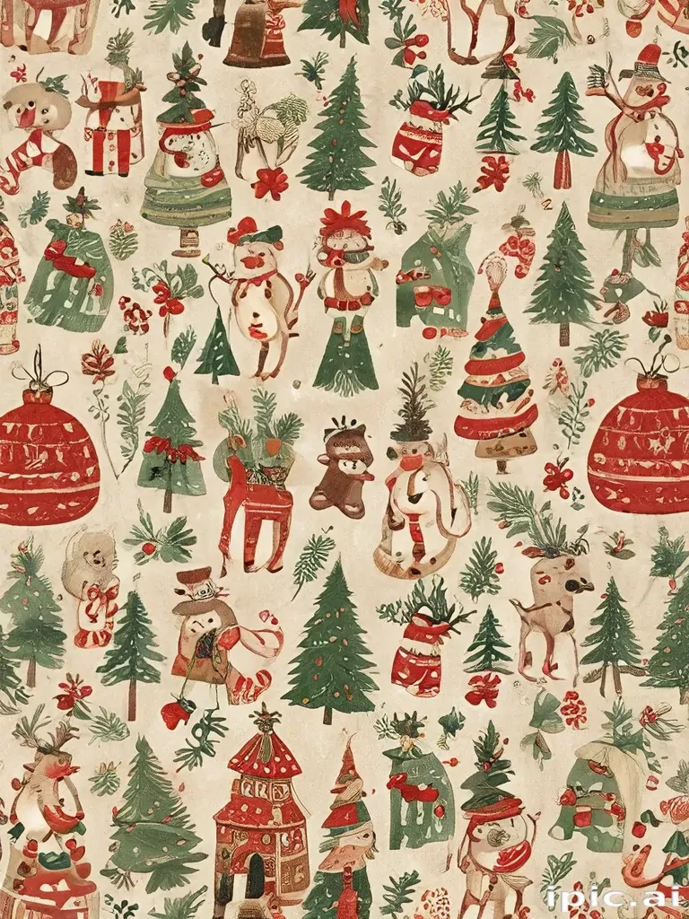 free printable vintage christmas pictures