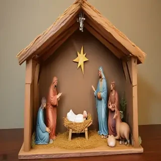 images of the manger scene