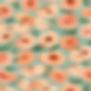 cute peach background