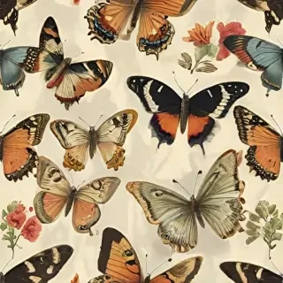 vintage butterfly illustration