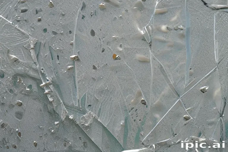 broken glass overlay