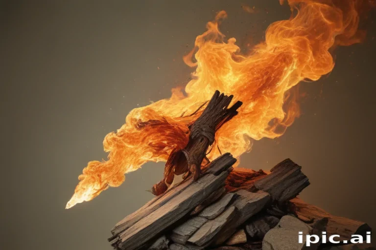 fire clear background