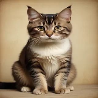 vintage cat images