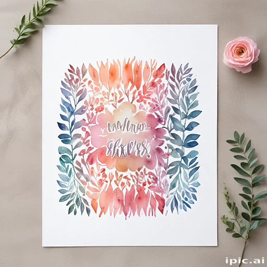free printable watercolor art