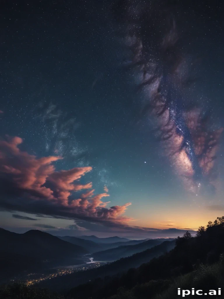 iphone wallpaper night sky