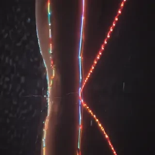 flashing lights