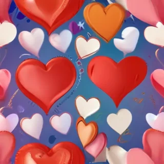 background hearts