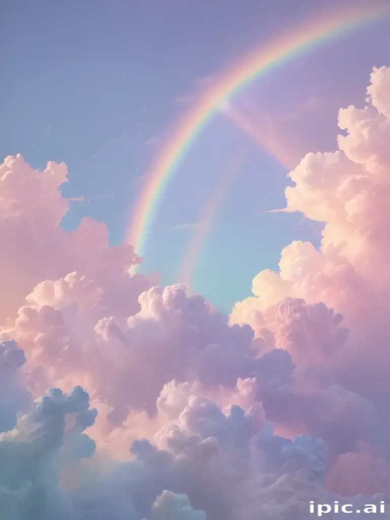 pastel rainbow bg