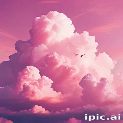 pink cloud wallpaper