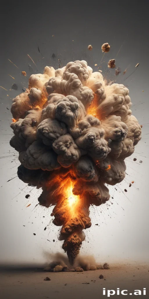 explosion transparent background