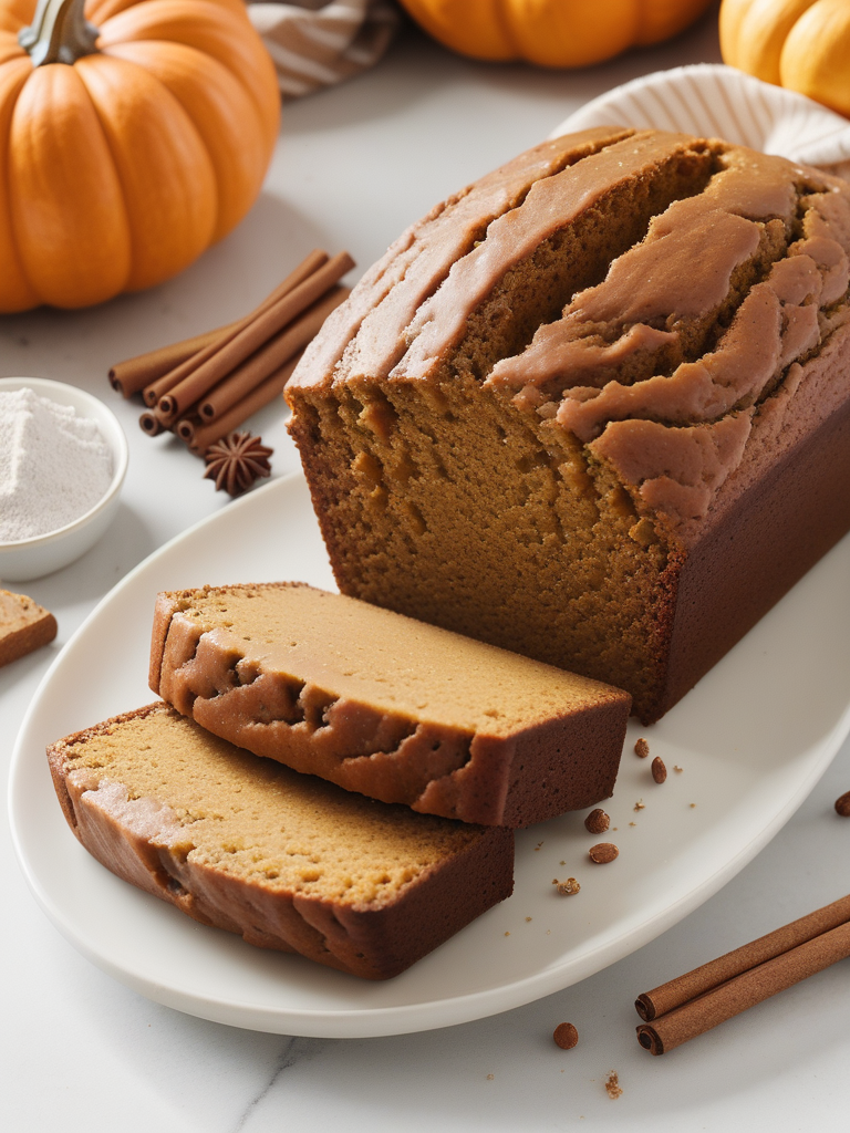 spice cake mix pumpkin bread