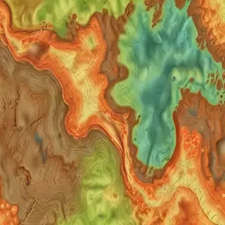 topography png