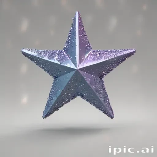 glitter star png